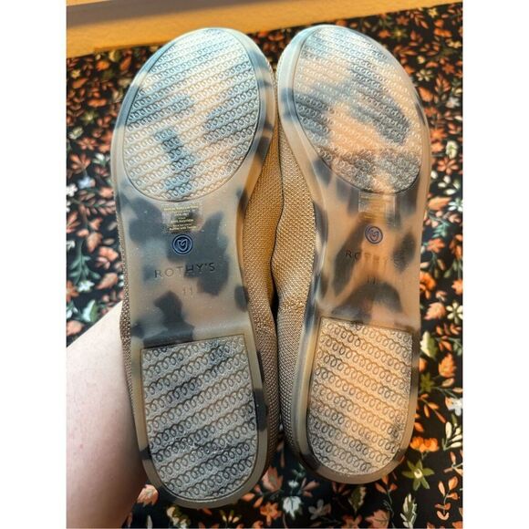 Rothys size 11 women’s ballerina round toe flats brown shoes - New - Picture 5 of 5